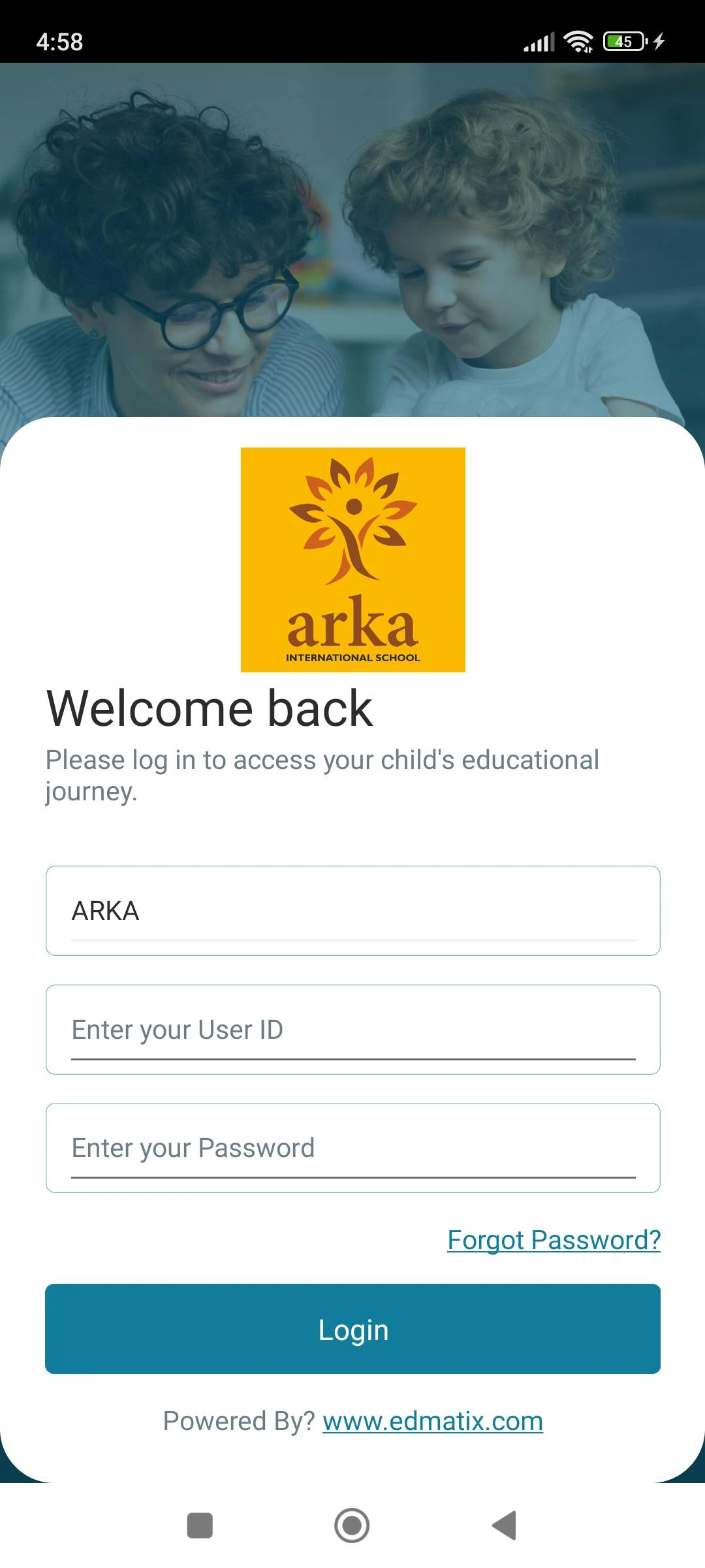 ARKA INTERNATIONAL SCHOOL screenshot